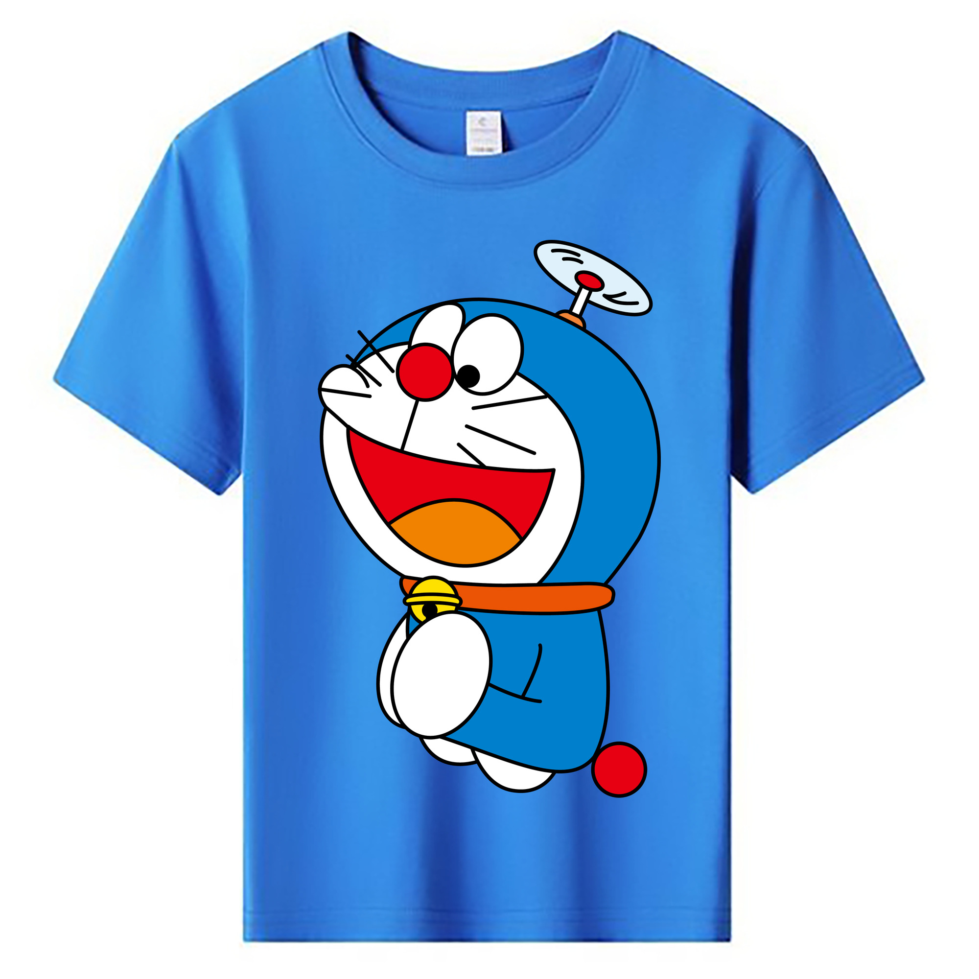 （画像用） ドラえもん Doraemon 綿100％キッズTシャツ（フロントプリント）